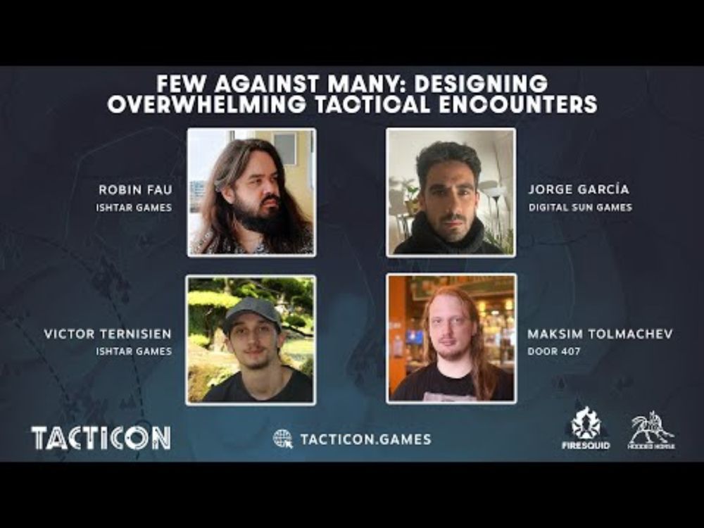 TactiCon 2025 - Few against Many: designing overwhelming tactical encounters