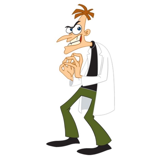 Photo of Dr. Doofenshmirtz from Phineas and Ferb
