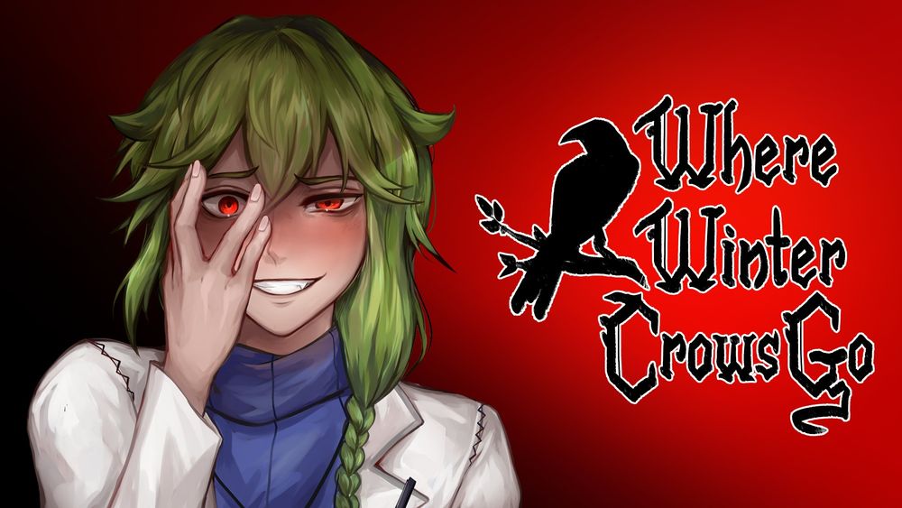 The cover art for Where Winter Crows Go