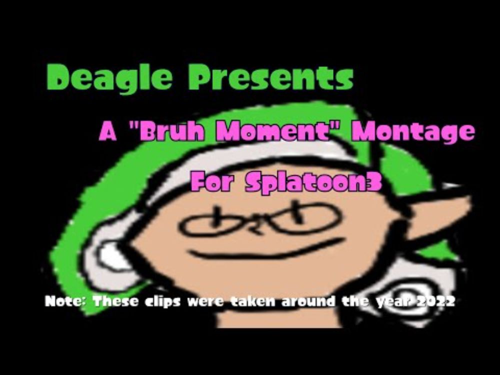 2022 Bruh Moments, A Splatoon Montage (100 BlueSky Follower Special)