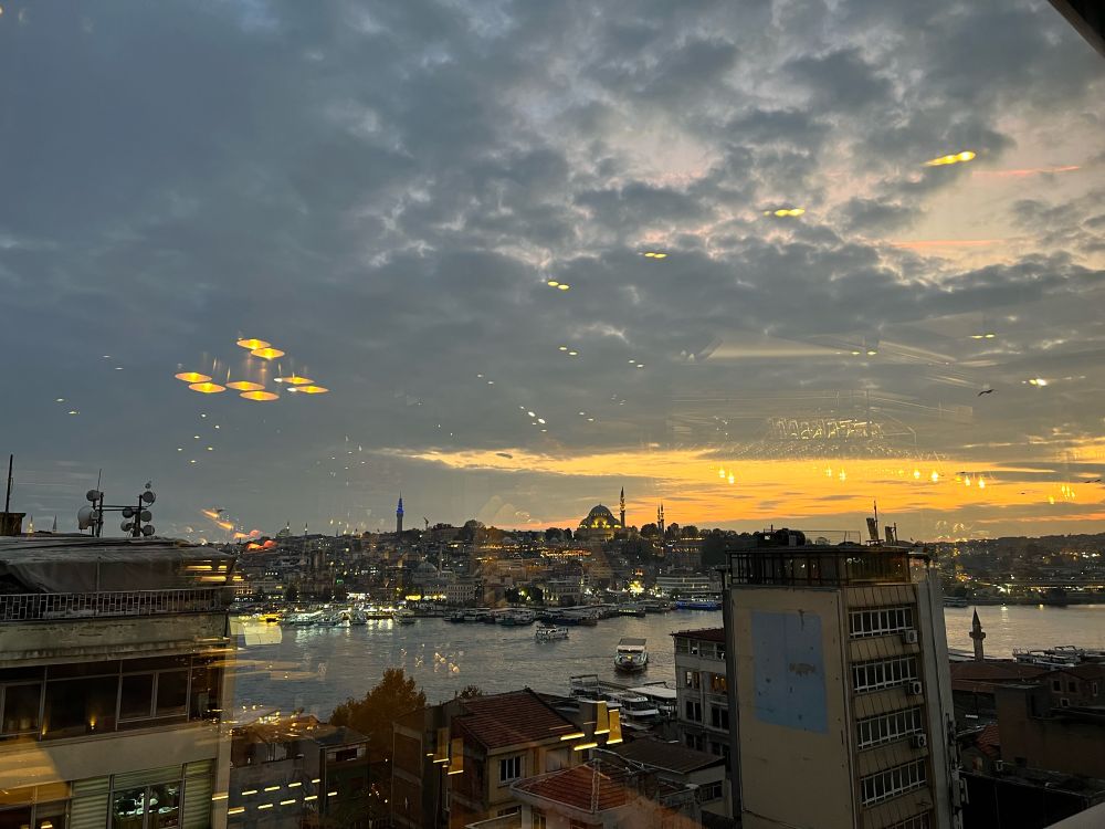 View of southern Istanbul from Galata.