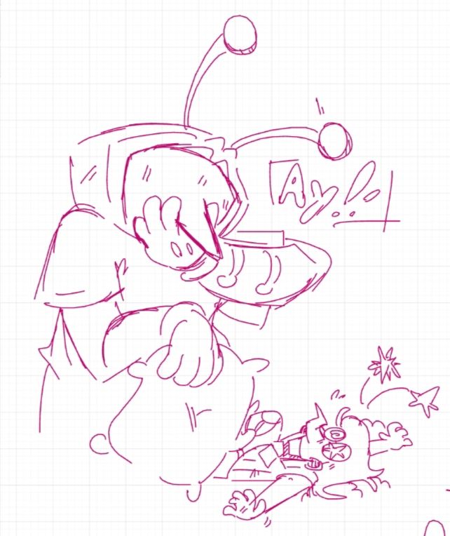 Golly- u might've killed him