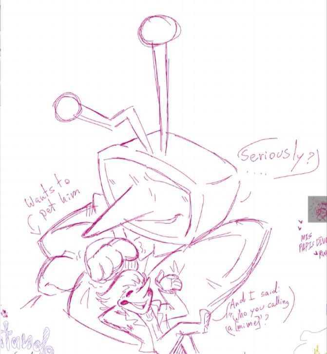 Tenna experiencing the urge u get when u wanna ruffle ur cat's little dumb head