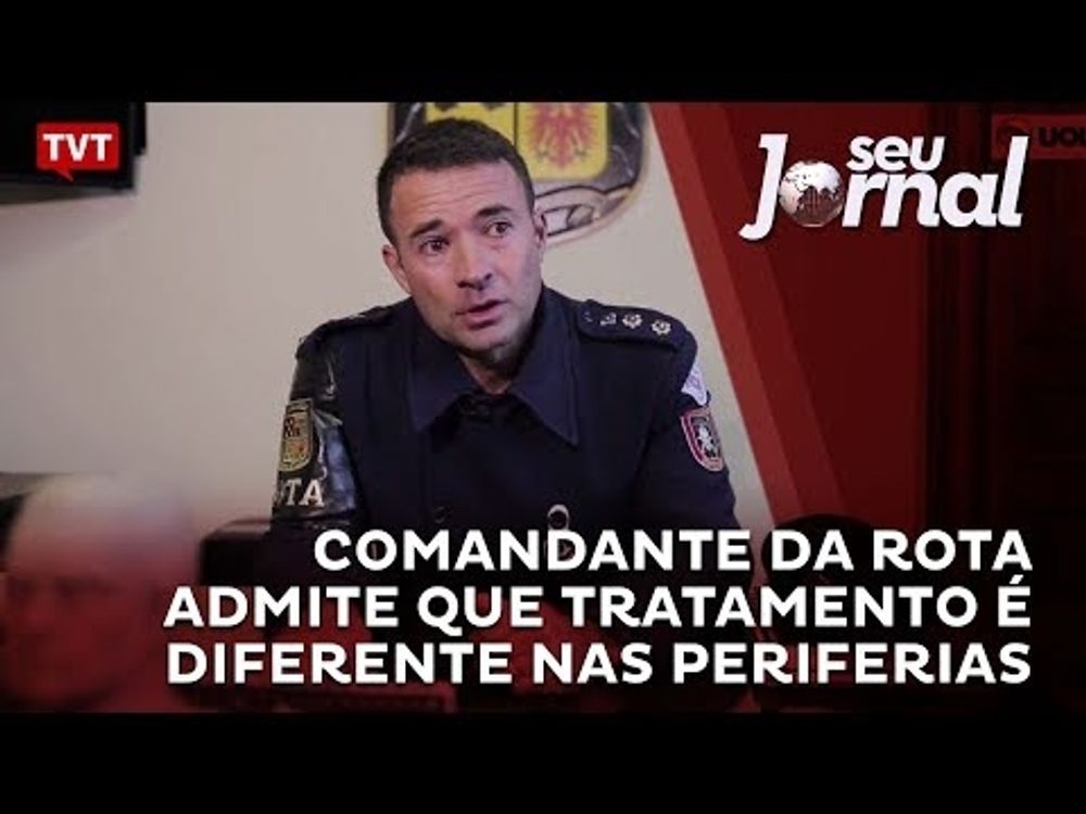 Comandante da Rota admite que tratamento é diferente nas periferias