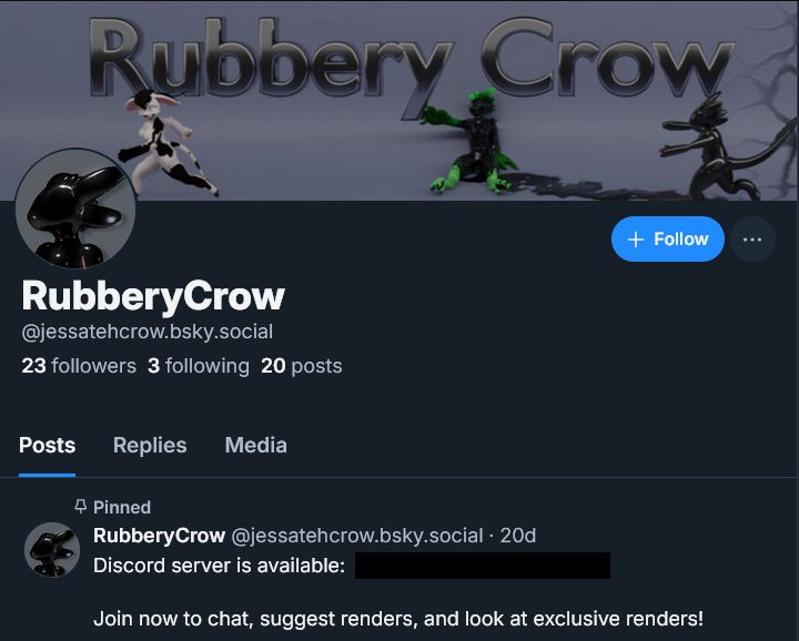 screenshot of a user's bio that uses a stolen asset of mine, did:plc:fq53zdhmsiy242ir2squvvht