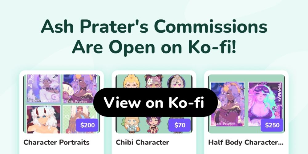 Ash Prater's Ko-fi Commissions