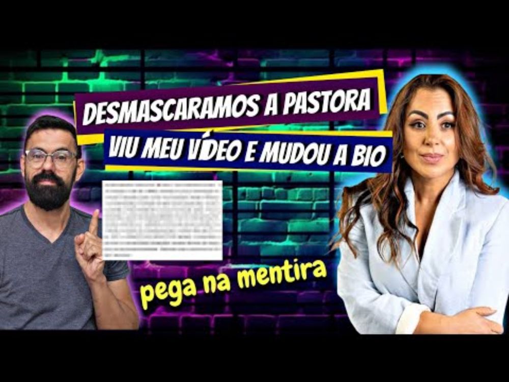 A VERDADE QUE VOCÊ NÃO SABE SOBRE A PASTORA RENATA VIEIRA E SEUS VÍDEOS SOBRE HOMOSSEXUALIDADE