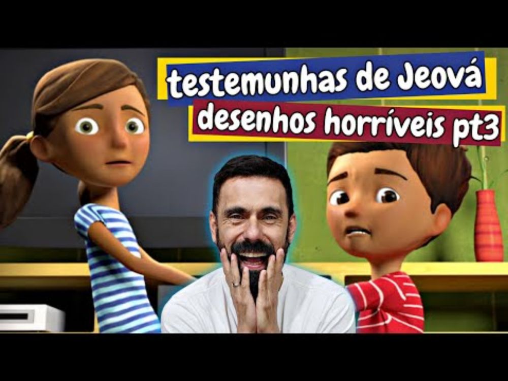 DESENHOS DE TESTEMUNHA DE JEOVÁ PAVOROSOS (E DIVERTIDOS) PARTE 3 #react