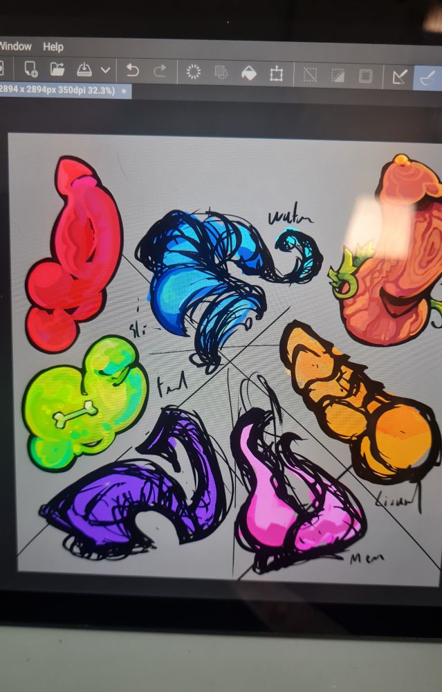 Just some fun little dicks in progress~