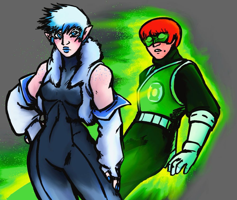 butch tora olafsdotter and twink guy gardner