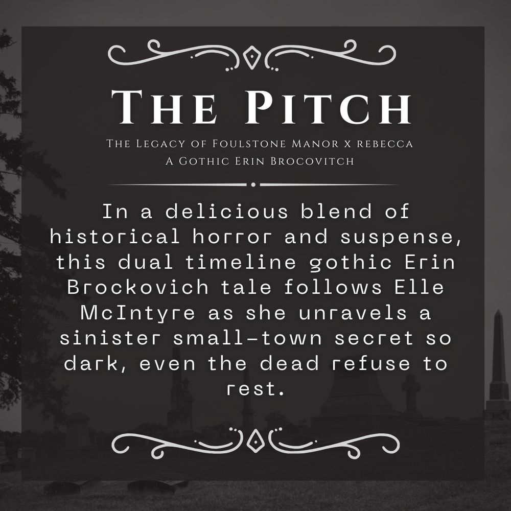 One sentence pitch on dark background 