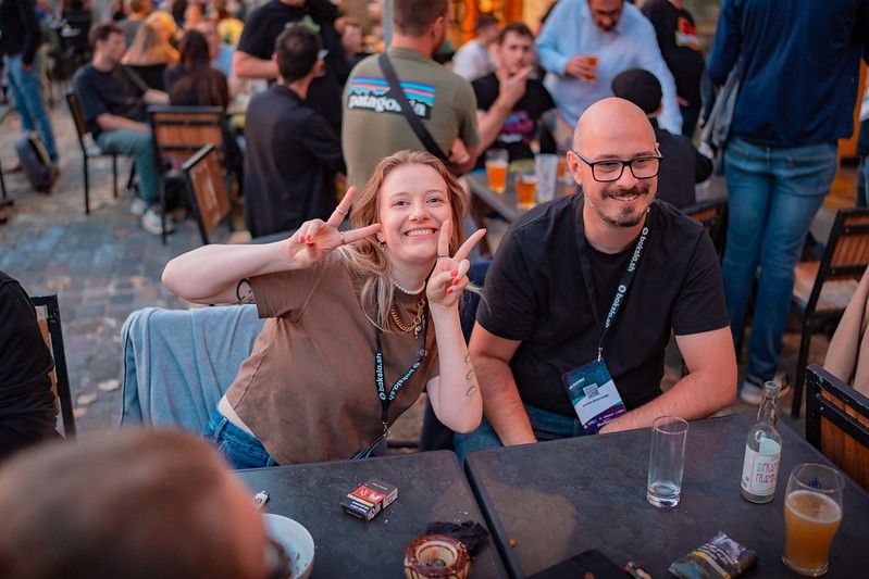 People at the API Platform Conference