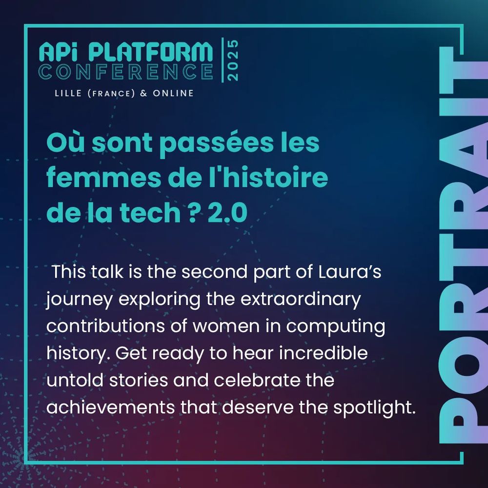 This talk is the second part of Laura’s journey exploring the extraordinary contributions of women in computing history. Get ready to hear incredible untold stories and celebrate the achievements that deserve the spotlight.
