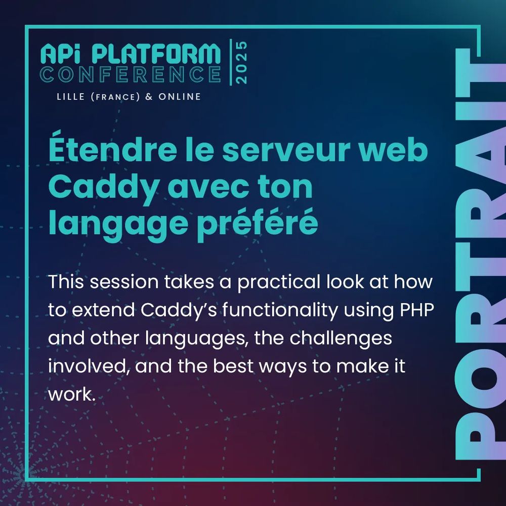 This session takes a practical look at how to extend Caddy’s functionality using PHP and other languages, the challenges involved, and the best ways to make it work.
