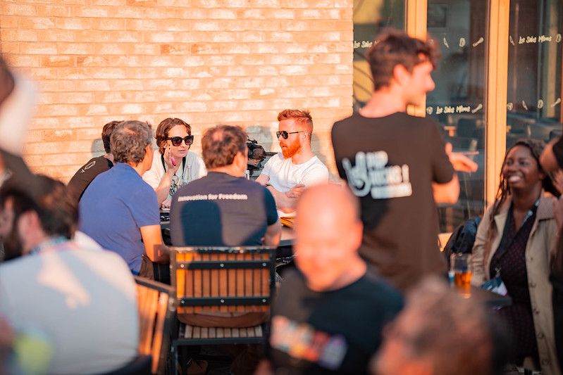 People at the API Platform Conference