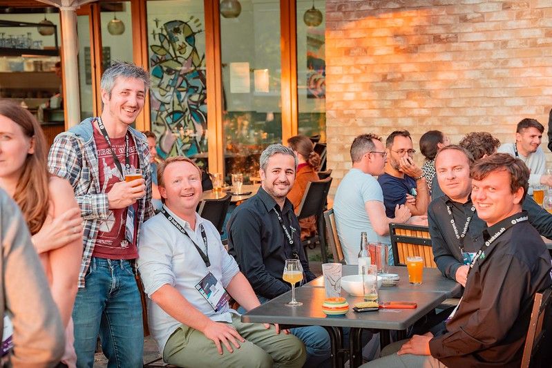 People at the API Platform Conference
