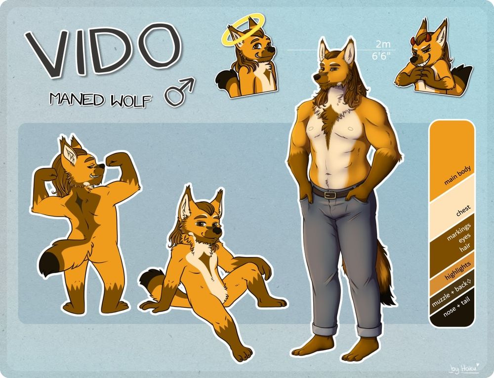 Ref sheet for my guy