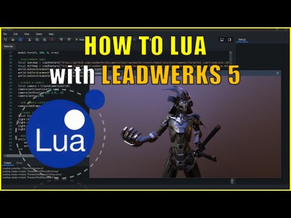 How to Lua with Leadwerks 5