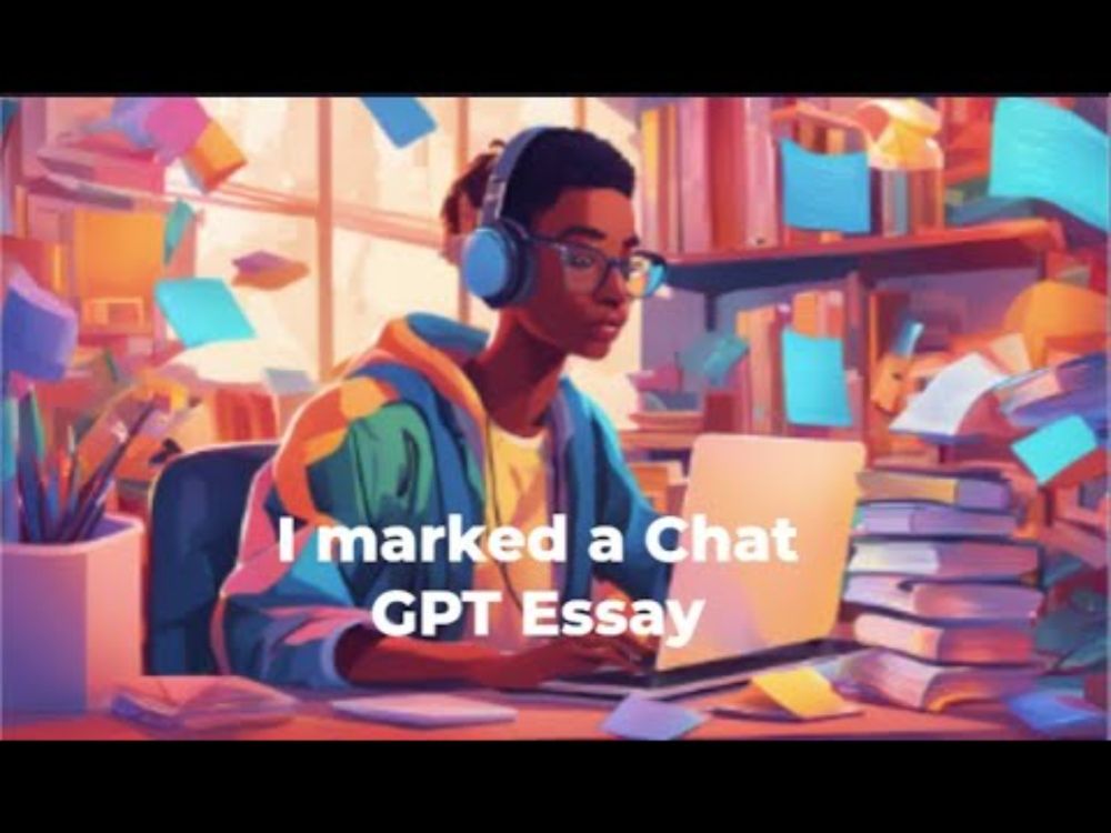 A law lecturer marks a Chat GPT essay