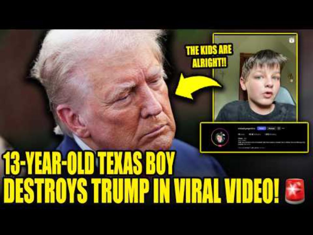 13-Year-Old Goes VIRAL For TAKING DOWN Trump on Social Media