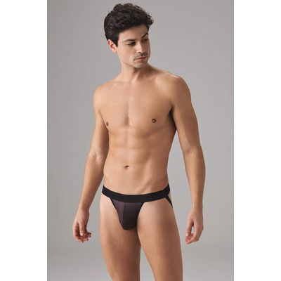 Indulge in the luxurious comfort and undeniable sex appeal of the Doreanse 1002 Sexy Jockstrap. These men's underwear slips are designed to elevate your everyday experience, offering a perfect blend of style, comfort, and confidence. Crafted from the finest materials, the Doreanse 1002 boasts an irresistibly silky texture against your skin.  The backless design provides a liberating feel, allowing for complete freedom of movement.  Experience the difference of a truly seamless fit that moves with you, never restricting or chafing. The strategically designed enhancing pouch provides a flattering and supportive fit, accentuating your natural physique.  This isn't just underwear; it's a statement piece that subtly enhances your confidence and masculinity. The deep waistband adds a touch of sophistication and ensures a secure, comfortable fit that stays in place all day long.  The Doreanse 1002 is more than just underwear; it's an experience. It's the feeling of luxurious comfort combined with the confidence of knowing you look and feel your absolute best. Key Features: Silky soft fabric for ultimate comfortBackless design for unrestricted movementEnhancing pouch for a flattering fitDeep waistband for a secure and comfortable fitPremium quality materials for lasting durabilityDesigned to enhance your natural physique and boost your confidence Experience the Doreanse difference.  Order your Doreanse 1002 Sexy Jockstrap today and discover the ultimate in men's underwear luxury. These are not just underwear; they are a testament to quality, comfort, and style.  The Doreanse 1002 Sexy Jockstrap is the perfect choice for the discerning man who appreciates the finer things in life.  Buy online now and experience the difference.