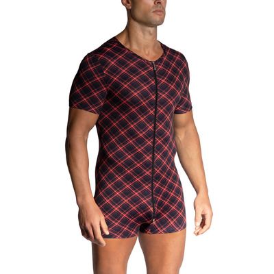 Experience unparalleled comfort and style with the Olaf Benz RED2426 Cool Body men's underwear, a revolutionary all-in-one garment designed for the modern man. This exceptional piece seamlessly blends luxurious comfort with a sleek, contemporary aesthetic. Crafted from a supremely soft and silky plaid check fabric, the RED2426 feels like a second skin, offering a truly unique wearing experience.  Its innovative design incorporates a double-ended zip, providing effortless on and off functionality while maintaining a smooth, streamlined silhouette.  The Olaf Benz RED2426 Cool Body is more than just underwear; it's a statement of refined taste and unwavering attention to detail.  This is premium men's intimate apparel at its finest, promising all-day comfort and confidence.Key Features:All-in-one design for a streamlined silhouetteDouble-ended zip for easy on/offSilky plaid check fabric for exceptional comfort and a luxurious feelSecond-skin fit for a truly comfortable and flattering experiencePremium quality materials and construction for lasting durabilityPerfect for everyday wear or special occasionsIndulge in the ultimate comfort and sophistication of Olaf Benz RED2426 Cool Body.  This isn't just underwear; it's an investment in your well-being and style.  Order yours online today and experience the difference.