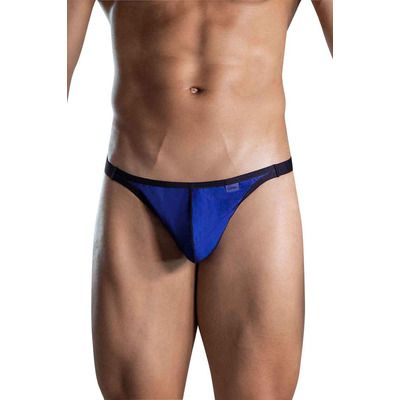 Indulge in the captivating allure of Clever Moda Eroticism Thong, men's underwear designed to ignite the senses. These string briefs redefine skimpy male slips, offering a seductive blend of comfort and style.  Experience the exquisite feel of fine mesh against your skin, delicately accentuating your form with a touch of sheer elegance. The vibrant colored lining adds a playful pop of color, creating a captivating contrast against the sheer mesh.  This isn't just underwear; it's a statement piece, a whisper of confidence and allure. The strategically designed pouch provides a flattering and enhancing fit, ensuring both comfort and a sculpted silhouette.  Crafted with meticulous attention to detail, these thongs are more than just lingerie; they are a testament to sophisticated design and sensual appeal. Elevate your intimate wear collection with Clever Moda Eroticism Thong.  Prepare to experience the ultimate in comfort and seductive style.  These are not your average briefs; they are a celebration of masculinity and self-expression.  The breathable mesh fabric ensures all-day comfort, while the vibrant lining adds a touch of unexpected flair.  Perfect for those who appreciate the finer things in life, these thongs are a must-have for any discerning gentleman.  Buy online today and discover the difference between ordinary underwear and truly captivating lingerie.  Experience the Clever Moda difference. Key Features:Fine mesh fabric for breathability and comfortColored lining for a captivating contrastStrategically designed pouch for a flattering fitSophisticated design and sensual appealPerfect for everyday wear or special occasionsEmbrace the allure of Clever Moda Eroticism Thong and redefine your intimate style.  These are not just underwear; they are an experience.  Order yours today and discover the difference.