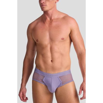 Experience ultimate comfort and style with the TEAMM8 Score Sheer Dream Brief, men's underwear designed for the modern man. This captivating midi slip boasts a sleek, matt color and features a unique blend of see-through mesh and luxuriously silky fabric for a truly unforgettable feel against your skin. The meticulously crafted lined pouch provides exceptional support and comfort, ensuring all-day confidence and ease.  This isn't just underwear; it's a statement piece that seamlessly blends comfort and sophistication. Key Features: Silky Smooth Fabric: Indulge in the luxurious feel of our premium silky fabric, designed for exceptional comfort against your skin.See-Through Mesh Detailing: Adds a touch of intrigue and modernity to this classic design.Lined Pouch: Provides superior support and comfort throughout the day.Matt Color:  A sophisticated and understated color palette that complements any style.Midi Length: Offers a flattering and comfortable fit.Premium Quality: Crafted from high-quality materials for lasting durability and comfort.Elevate your everyday essentials with the TEAMM8 Score Sheer Dream Brief.  This is more than just underwear; it's an investment in your comfort and confidence.  Order yours online today and experience the difference.