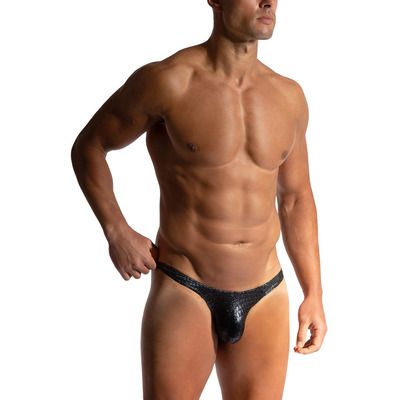 Indulge in the luxurious comfort and captivating allure of the Manstore M2434 Tower String men's underwear thong brief. This exquisite piece of men's underwear is meticulously crafted to provide a perfect blend of comfort and style, making it the ultimate choice for the discerning gentleman.  Experience the sensation of silky smooth fabric against your skin as you move with effortless grace and confidence. The shimmering, skimpy design is intended to flatter your physique and accentuate your natural form, creating a look that is both seductive and sophisticated.  The pouch design offers a secure and comfortable fit, ensuring all-day comfort and support.  Crafted from premium materials, this thong brief is designed to be exceptionally soft and breathable, keeping you feeling fresh and comfortable throughout the day.  The Manstore M2434 Tower String is more than just underwear; it's a statement of confidence and self-assuredness.  It's the perfect choice for those who appreciate the finer things in life and demand the highest quality in their undergarments.  This is not just underwear; it's an experience.  The sleek design and luxurious feel will elevate your everyday routine, making you feel confident and comfortable in your own skin.  Imagine the feeling of this luxurious fabric against your skin, the perfect fit, and the subtle shimmer that adds a touch of irresistible allure.  This is more than just a purchase; it's an investment in your comfort and confidence.  The Manstore M2434 Tower String is designed for the modern man who appreciates quality, style, and comfort.  It's the perfect addition to any man's underwear drawer.  This is a must-have for any man who values both comfort and style.  Experience the difference today.  With its impeccable design and superior quality, the Manstore M2434 Tower String is sure to become your new favorite underwear.  This is the perfect choice for those who appreciate the finer things in life and demand the highest quality in t