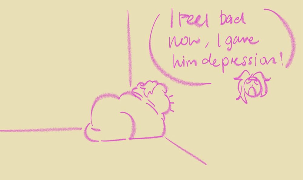 cat jayce sadly facing a wall