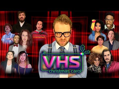 Cast of Starkid's "A VHS Christmas Carol"