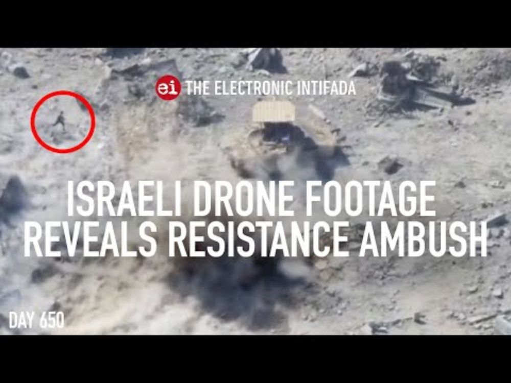 Israeli drone footage reveals resistance ambush, with Jon Elmer