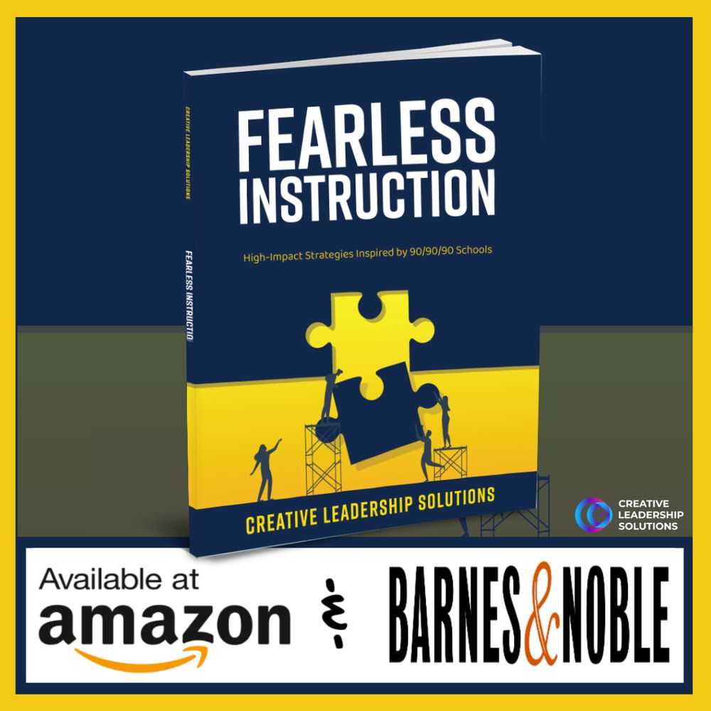Cover image of Fearless Instruction announcing the book release 