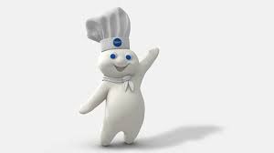 Pillsbury doughboy (resembling Todd Starnes, who wants to tase 