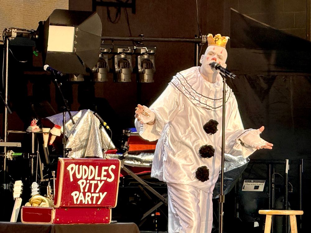 Puddles Pity Party on stage