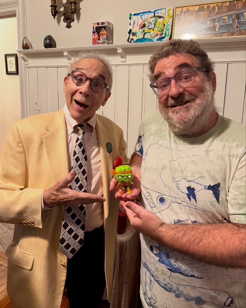 Lloyd Kaufman and Jeff Newelt