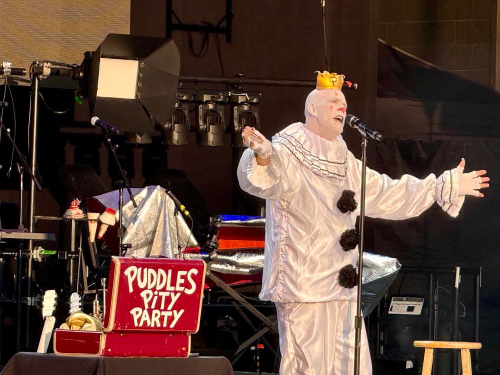 Puddles Pity Party on stage
