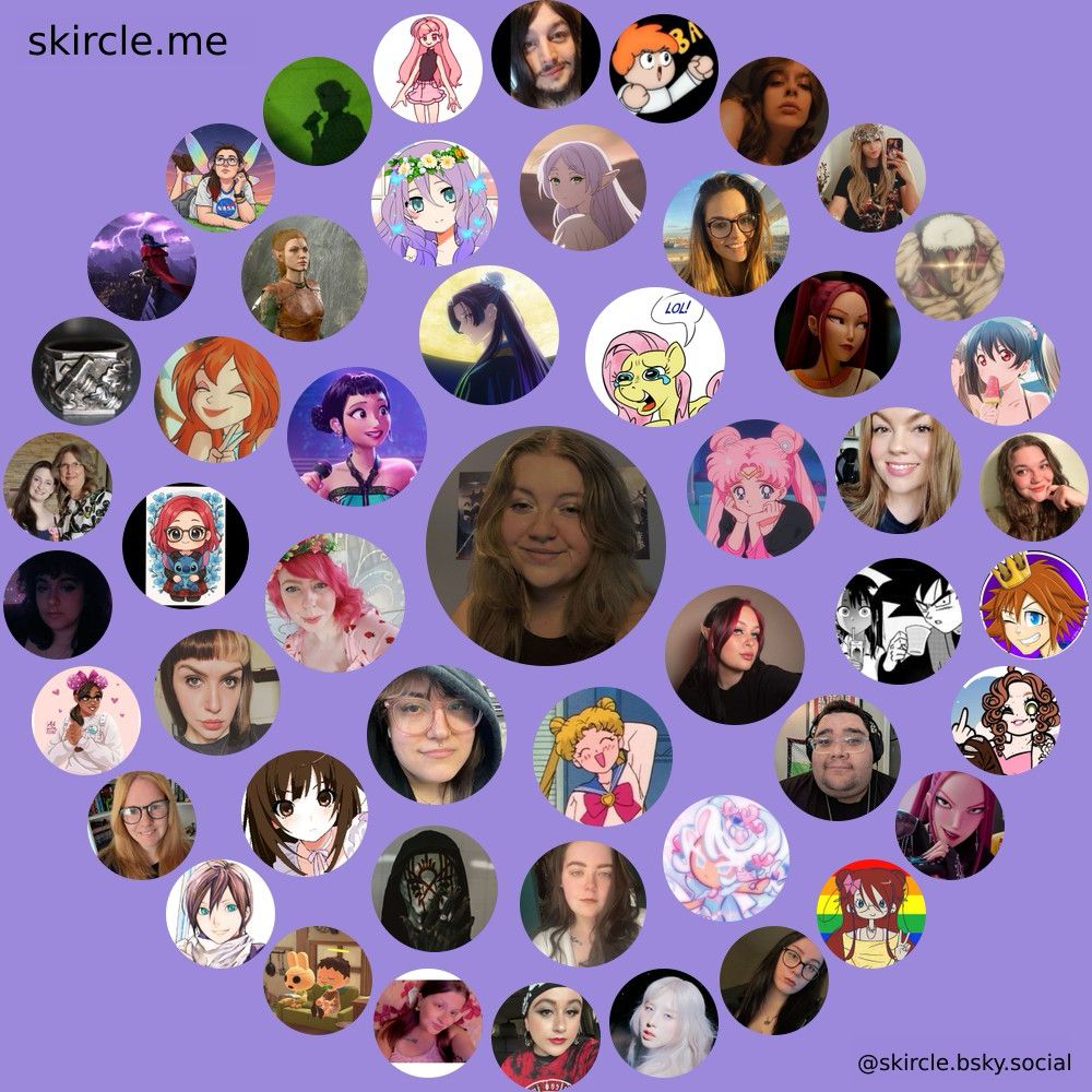 My bluesky friendship circle