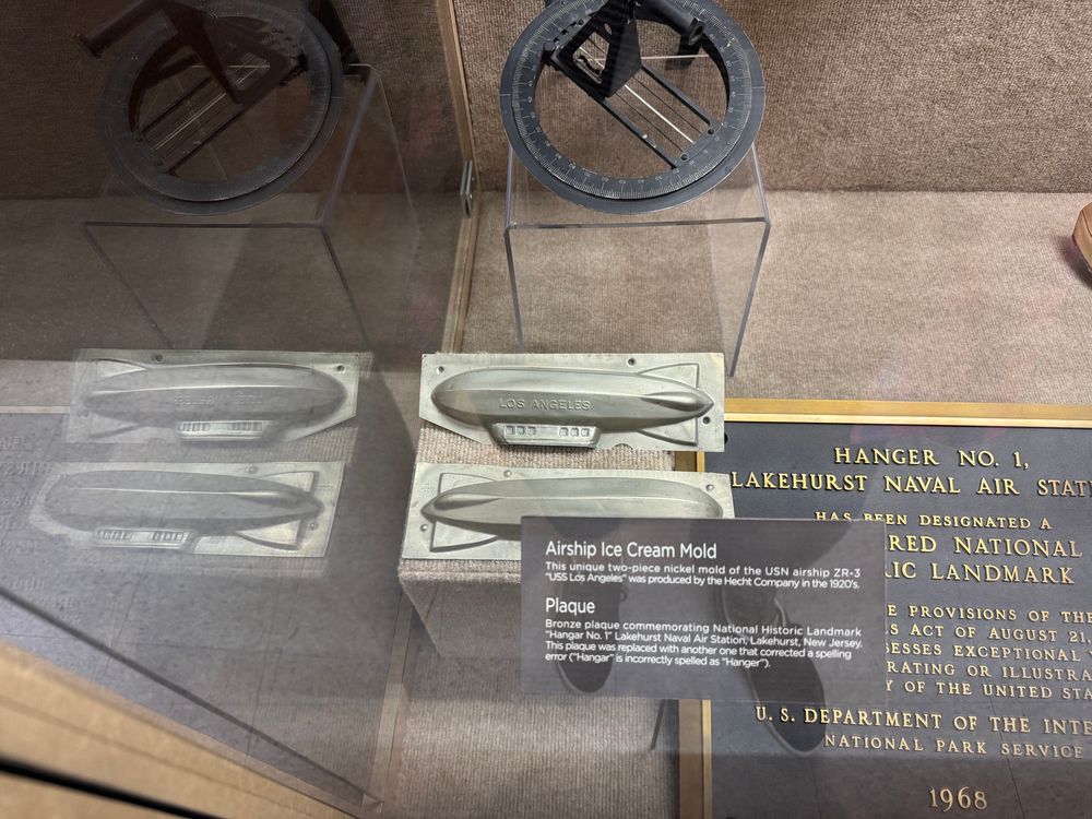 Airship Ice Cream Mold

This unique two-piece nickel mold of the US airship ZR-3 USS Los Angeles" was produced by the Hecht Company in the 1920's.