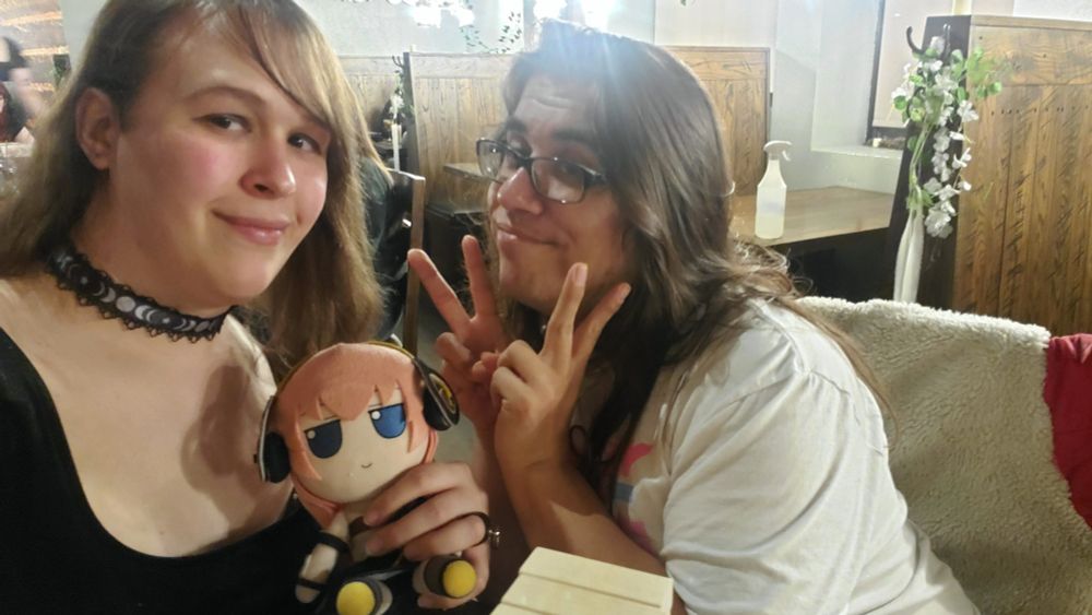 Myself, my partner Niku and Luka selfie. 