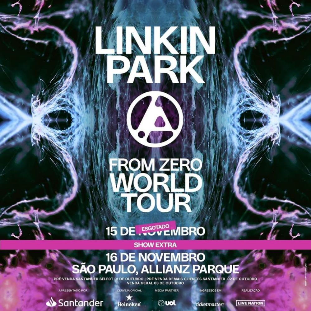 Linkin Park anuncia show extra para São Paulo em novembro