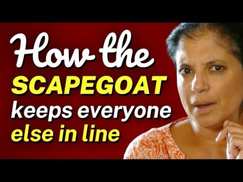 How the SCAPEGOAT keeps everyone IN LINE in narcissistic relationships