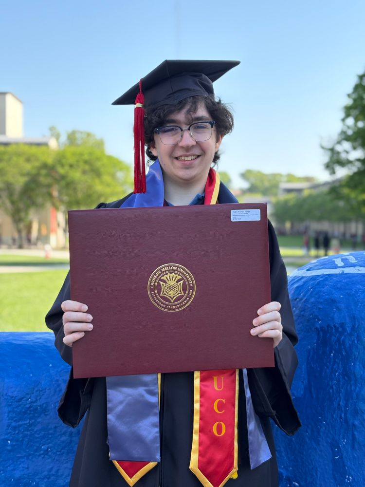 me with my diploma