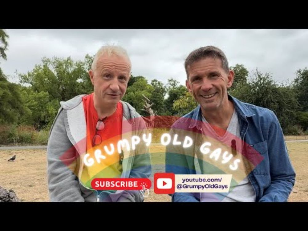 Grumpy Old Gays in Regent’s Park on #pride