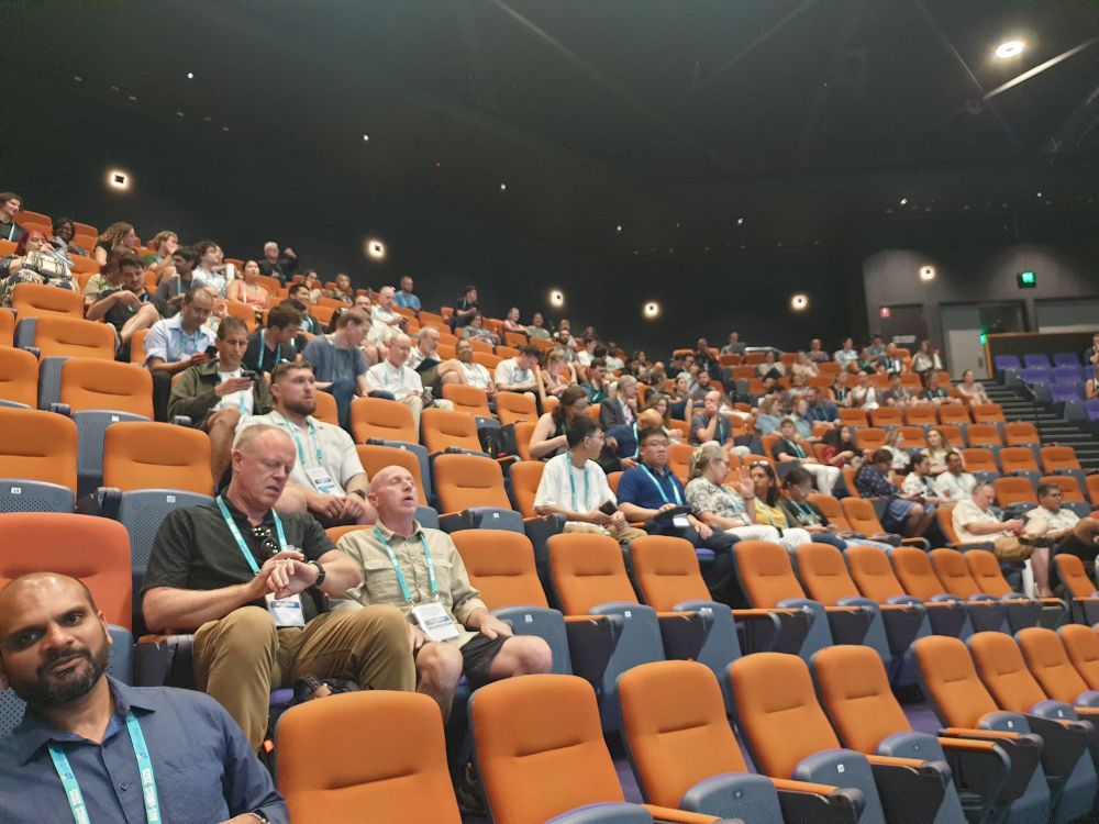 People in the audience of the CCC