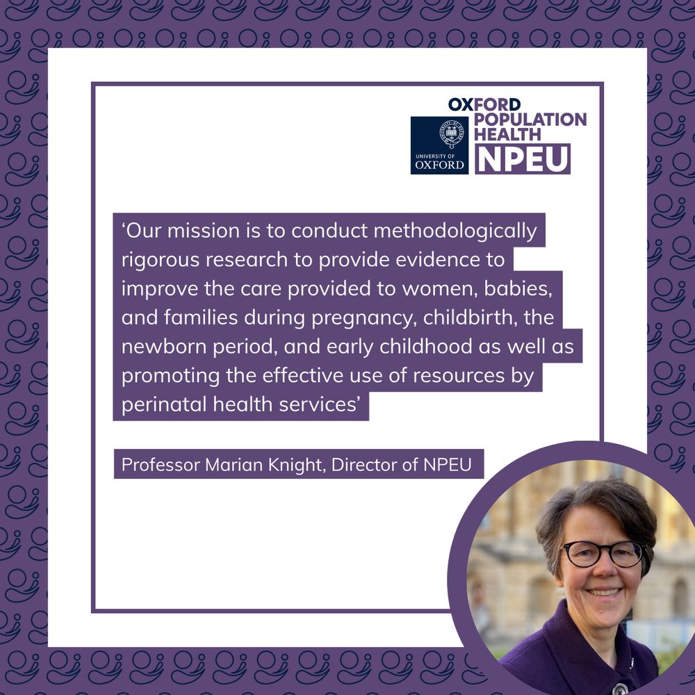 Social media card showing Professor Marian Knight and quote