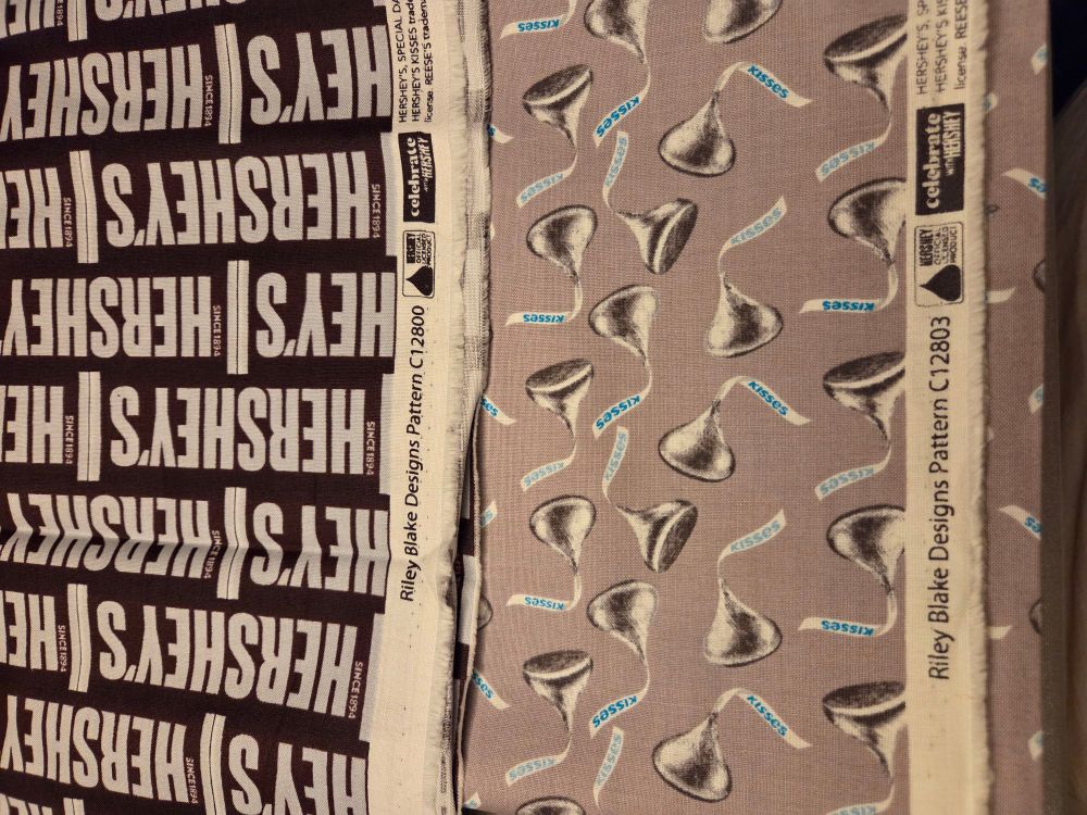 Hershey fabric