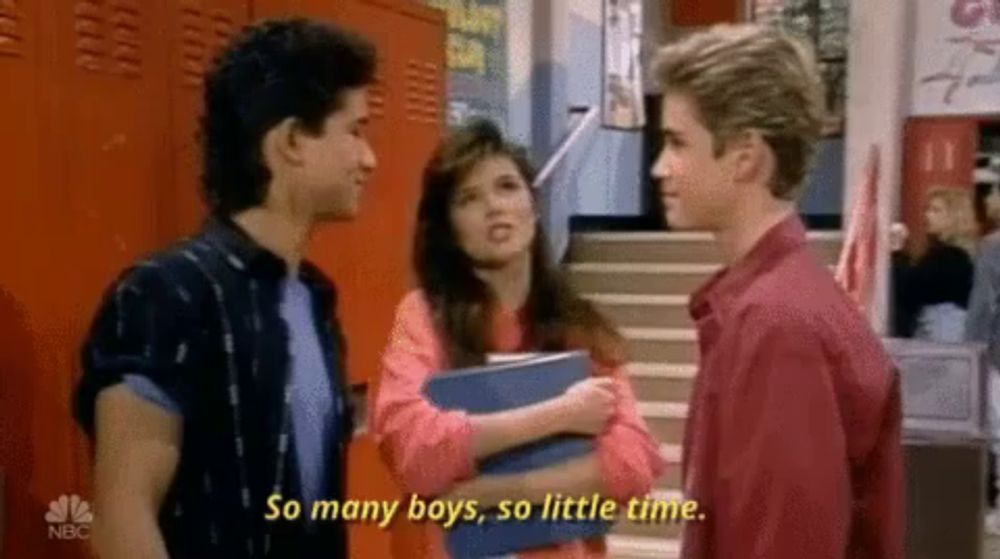 So Many Boys, So Little Time GIF