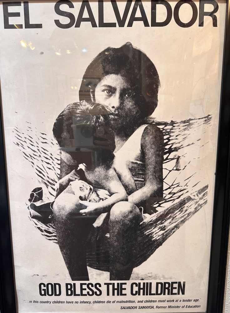 EL SALVADOR
GOD BLESS THE CHILDREN
in this country children have no infancy, children die of malnutrition, and children must work at a tender age."
SALVADOR SAMAYOA, Former Minister of Education 