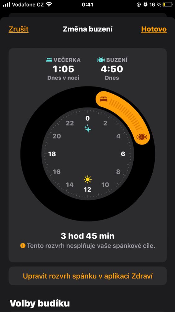 Úmorné ranní vstávaní ve 4:50 a to prosím z odpolední :/.